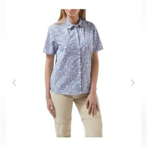 NWT button down short sleeved shirt